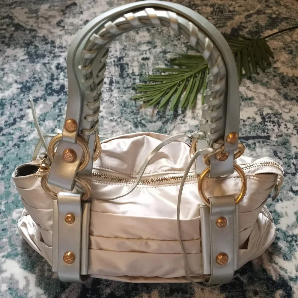 Francesca Biasa Povolaro Lime Hobo Handbag